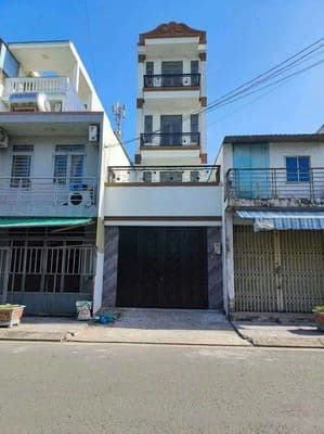 Nhà 1 Trệt 3 Lầu 4x23m Shr MT Xuân Thới 13 Gần Chợ Chữ S Trần Văn Mười