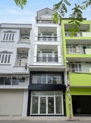 SÀN SUỐT CỰC RỘNG- 65A Trương Công Định, P14, TB- 5x15m, 5 Tầng, 370m2