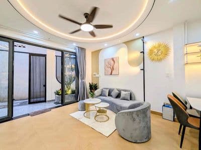nhà mgang 5 m - hẻm ô tô - 2 mặt tiền-bình thạnh