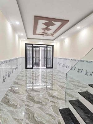 Nhà mới 72m² – 3pn – hẻm xe hơi