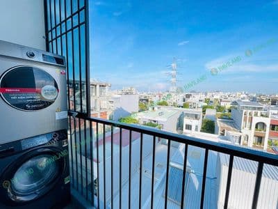 Căn hộ mới cho thuê, đầy đủ nội thất & có ban công - hòa xuân