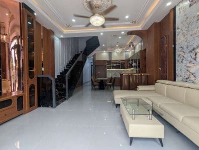 nhà phố mới xây đầy đủ nội thất, sổ hồng riêng KĐT The SoL City