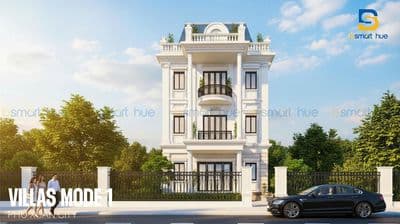 Biệt thự nghỉ dưỡng sân vườn tân cổ điển dự án Phú Xuân City TP Huế