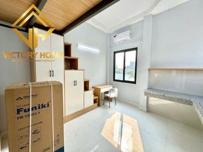 Duplex siêu xinh ngay metro tân cảng, cầu sg - full nt - cửa sổ trời