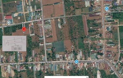 Đổi đất thổ cư 185m² P. Thống Nhất, Gia Lai lấy ô tô 5 chỗ + bù tiền