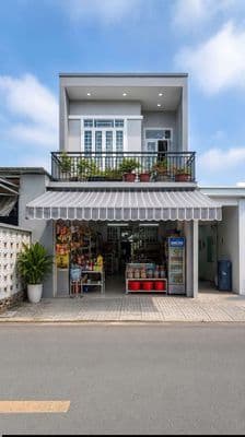 Bán Nhà Lầu Đang KD Siêu Thị MiNi,Mặt Tiền Chợ,Bình Hòa Thuận An