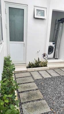 cho thuê nhà sân vườn mặt tiền hoàng đình ái 2pn