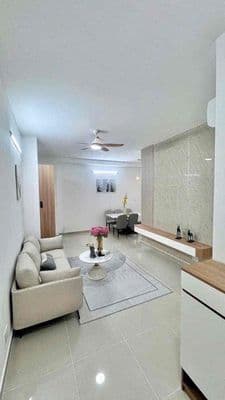 Cho thuê ch belleza q7 88m2,2pn,2wc+căn góc nội thất 12 triệu