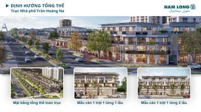Mở bán Nhà phố mặt tiền Trần Hoàng Na - Giá gốc từ Chủ đầu tư