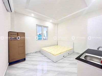 Studio mini mới xây - cửa sổ trời - full nt - gần bốn xã - ở ngay được