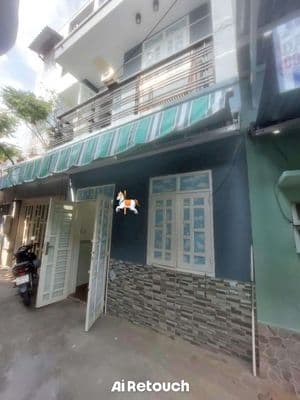 Cho thuê nhà đường Phạm Hùng C9 DT.4m×9m } 1 Lầu 2 Phòng 2toilet Hẽm6m