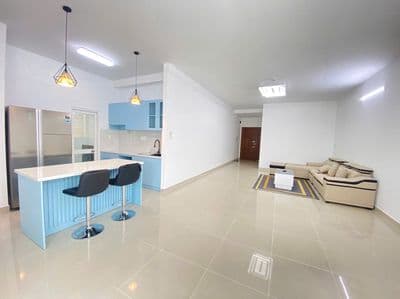 Cho thuê CH Belleza, 124m2, 3PN nhà sơn mới có ít nội thất giá 13tr