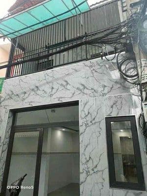 Cho thuê nhà mới hẻm 579/ quang trung p10 gv