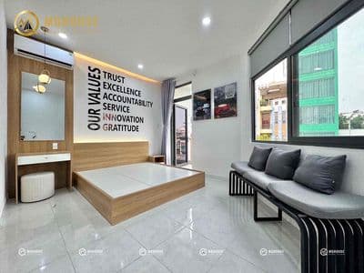Studio ban công - full nội thất ngay chợ tân hương - rộng 40m2