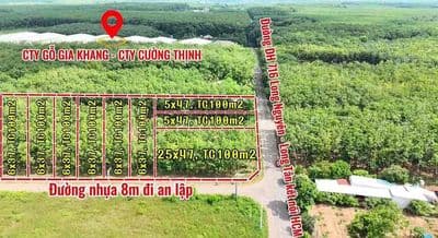 Mặt tiền dh 716 long tân - long nguyên hcm