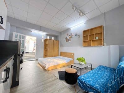 Studio ban công full nt + sân thượng ngay bàu cát tân bình