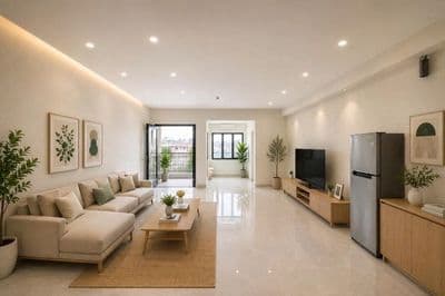 Căn hộ 2n1k mới oto tận cửa hoàng quốc việt-trần cung-phạm văn đồng