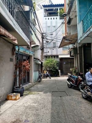 cho thuê nhà 1 trệt 1 lầu dt 54m2 đường minh phụng p9 q6