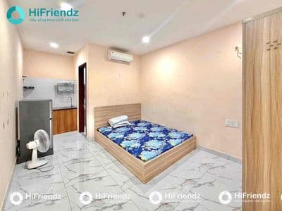 Cho thuê studio đầy đủ nội thất - thang máy - gần đh vhu -trường trinh