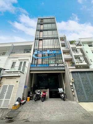 DT 6 x 25m Hầm Trệt 5Lâù Sân Thượng Thang Máy PCCC ( Sàn Trống Suốt )