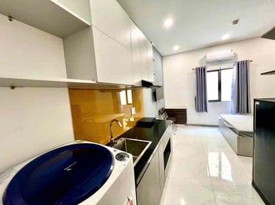 Căn hộ cửa sổ full nội thất máy giặt riêng - nguyễn văn khối gò vấp