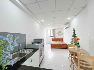 Căn hộ cửa sổ máy giặt riêng full nội thất - quang trung gò vấp