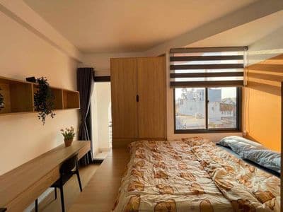 Căn hộ cửa sổ máy giặt riêng full nội thất đầy đủ tiện ích