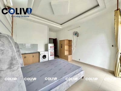 Căn hộ rộng bancol máy giặt riêng full nội thất - phạm văn chiêu
