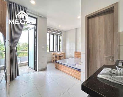 Căn hộ studio ban công, full nội thất- Ngay Đh Quốc Tế, Đh Bách Khoa