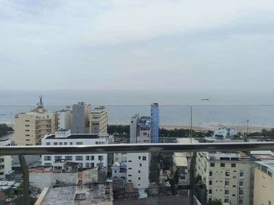 Cho thuê chung cư VT Goldsea 2PN căn góc 2 ban công view biển tầng cao