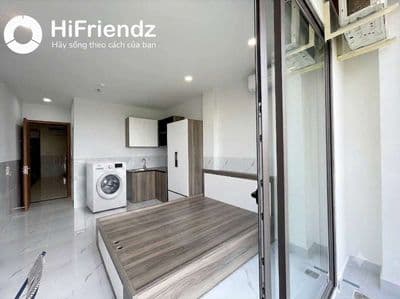 Studio ban công mới full nội thất sát lạc long quân kênh tân hóa q11q
