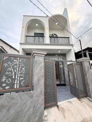 bán nhà lầu phường tân vạn 2ty7 hoàn công