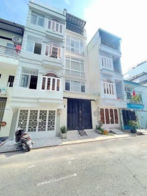 Bán nhà 4 tầng - mt đường lý phục man - quận 7 .