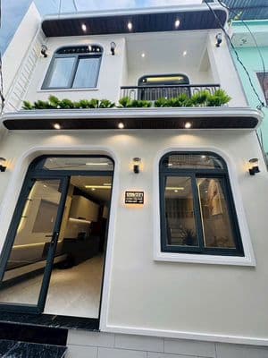 Bán nhà hẻm mới xây huỳnh tấn phát - p. tân phú - quận 7 .