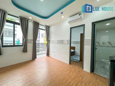 Cho thuê căn 1pn tách bếp ban công thang máy giặt full nt CMT8 quận 10