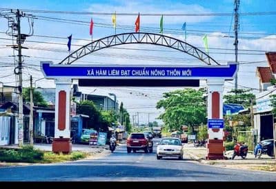 Thổ Cư Hàm Liêm Khu Tái Định Cư 3 Gần Cổng Chào