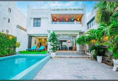 Siêu phẩm cho thuê - biệt thự hồ bơi - đặng đoàn bằng - 5 phòng 6wc