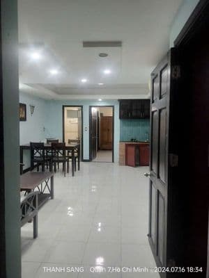 Cho thuê Căn hộ 80m2 full nội thất 2 Phòng 3 WC Lầu 2 Khu Tân Mỹ