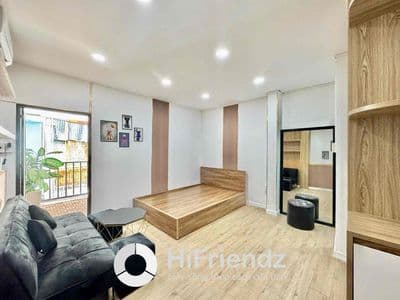 Studio bancol tách bếp siuu đẹp ngay nguyễn văn trổi