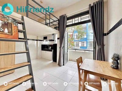 Căn hộ mini có ban công full nội thất mới xây ngay kinh dương vương