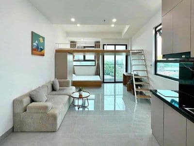 Gác Lửng Cao Cấp – Nội Thất Đầy Đủ – Thiết Kế Hiện Đại, Siêu Thoáng