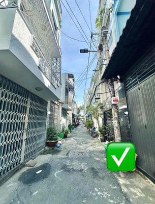 46m2 (4 x 11.5) - Đúc 1 Lầu - Hẻm 1 Trục - Lê Đức Thọ, gần Lotte