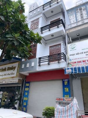 nhà 3 tấm mặt tiền gần đường lý thường kiệt
