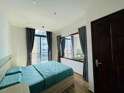 Tách bếp ban công full nội thất