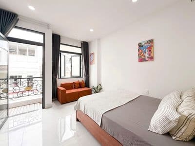 Siêu phẩm sân bay 1pn-ban công studiobv175,bv tâm anh có ngắn hạn 1-2t