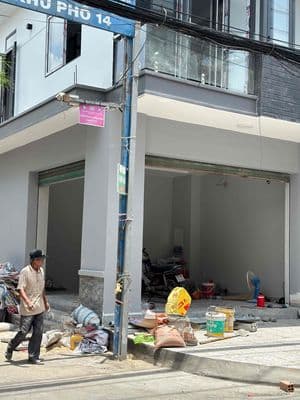 Cho thuê mặt bằng tầng trệt kinh doanh mới xây.
