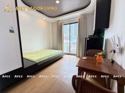 Căn hộ studio - thoáng mát - full nội thất - ngay điện biên phủ, bt