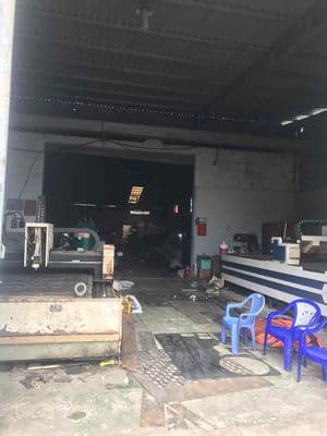 cho thuê kho xưởng mặt tiền đg võ văn vân bình chánh. DT 400m2 28tr