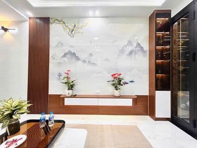 Nhà xây mới 4 tầng full nội thất Quan Nhân, gần 6 tỷ
