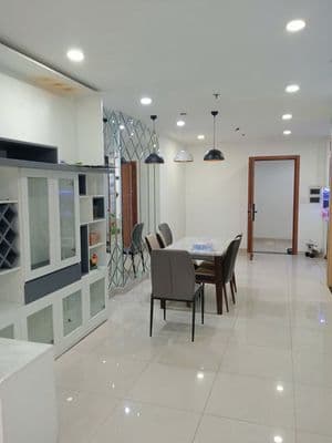 Cho thuê căn hộ DT 90m2 - 2PN 2WC - Nội thất đầy đủ.